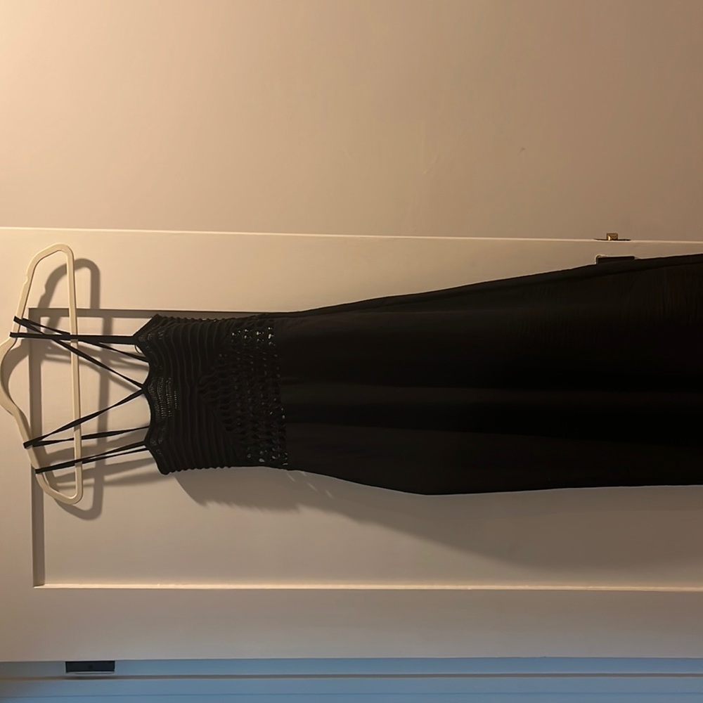 Brand New linen black dress